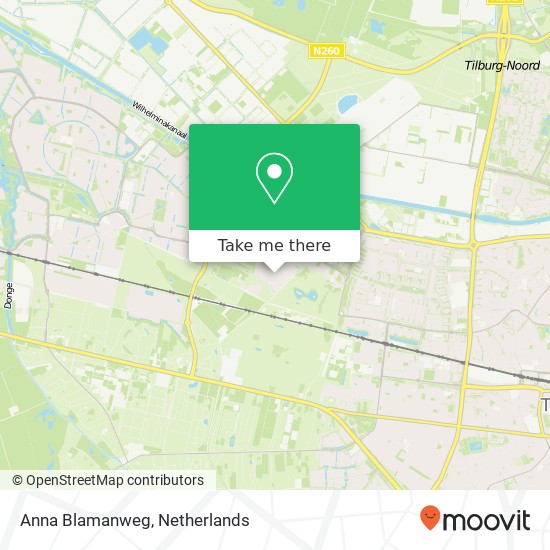 Anna Blamanweg map