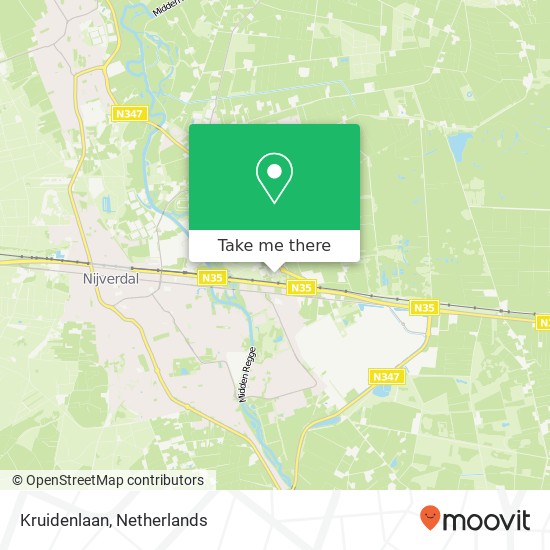 Kruidenlaan map