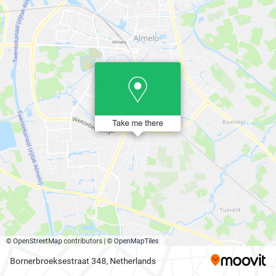 Bornerbroeksestraat 348 map