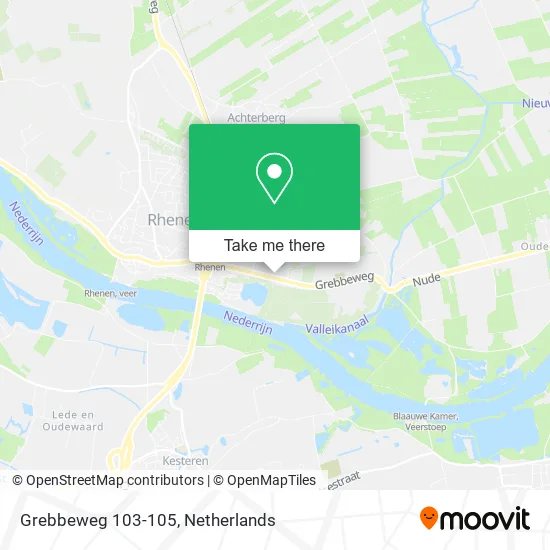 Grebbeweg 103-105 map