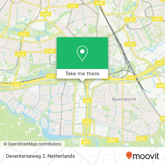 Deventerseweg 2 map