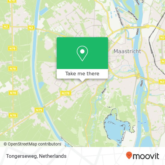 Tongerseweg map