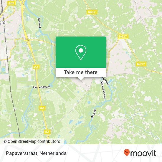 Papaverstraat map