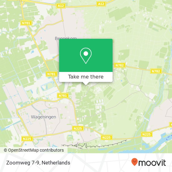 Zoomweg 7-9 map