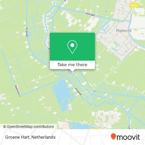 Groene Hart map