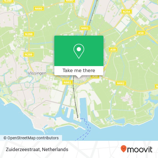 Zuiderzeestraat map