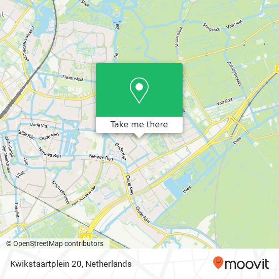 Kwikstaartplein 20 map