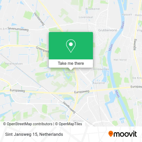 Sint Jansweg 15 map