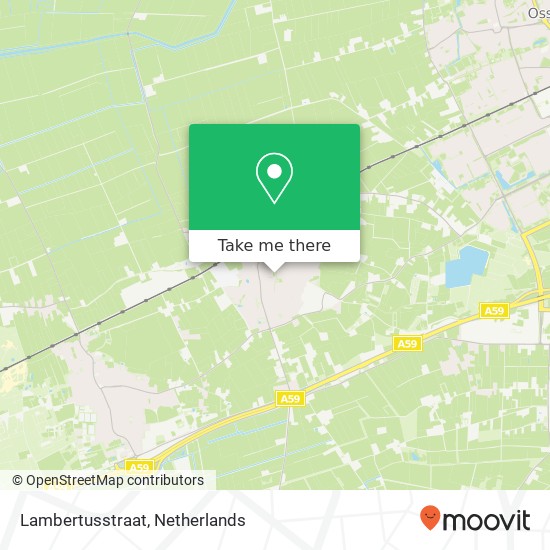 Lambertusstraat map