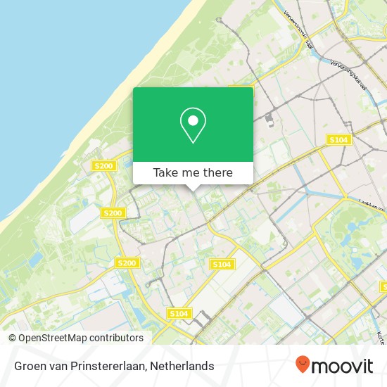 Groen van Prinstererlaan map