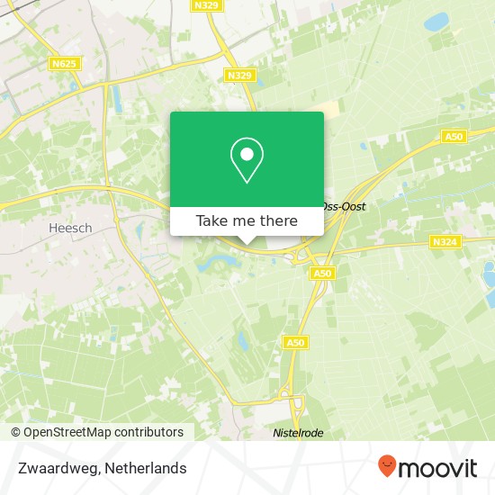 Zwaardweg map