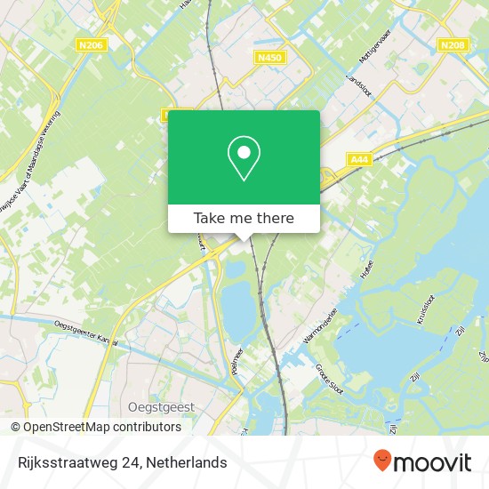 Rijksstraatweg 24 map