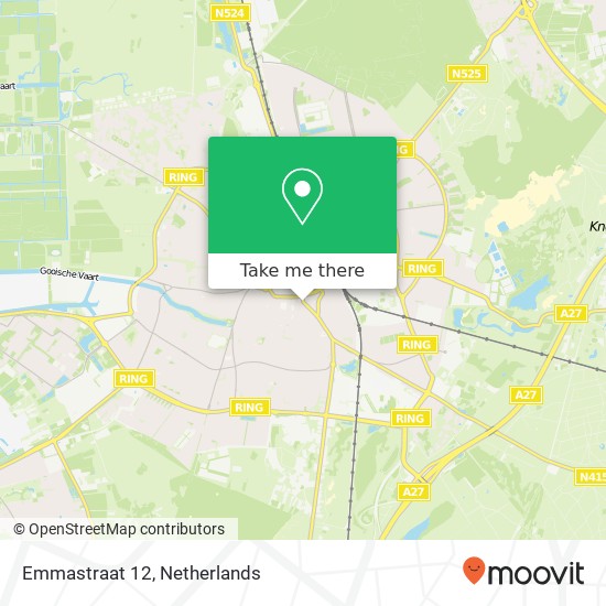 Emmastraat 12 map