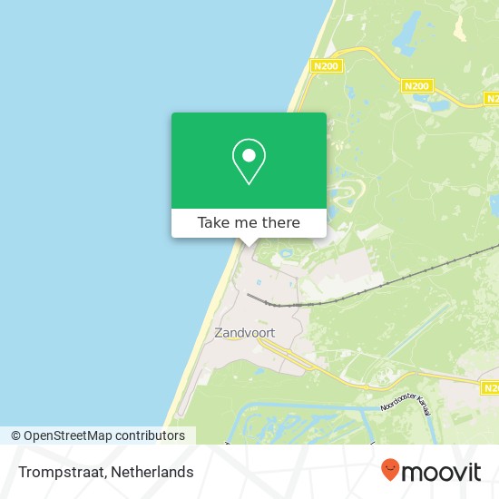 Trompstraat map