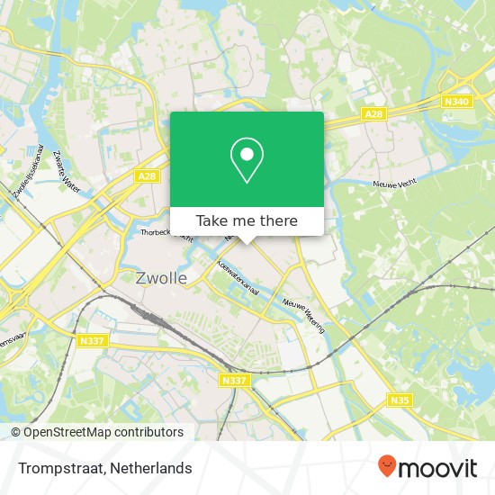 Trompstraat map