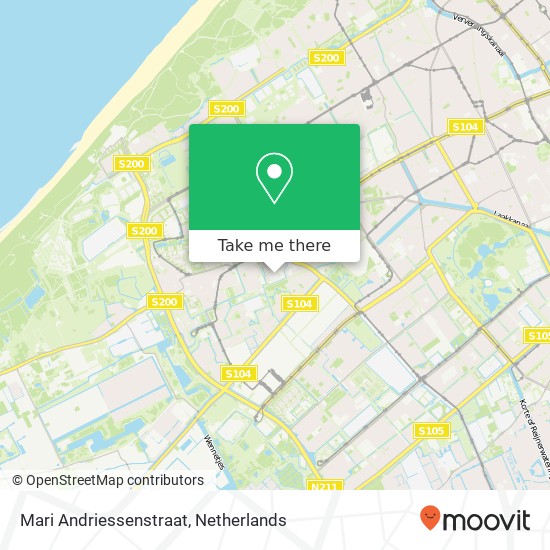 Mari Andriessenstraat map