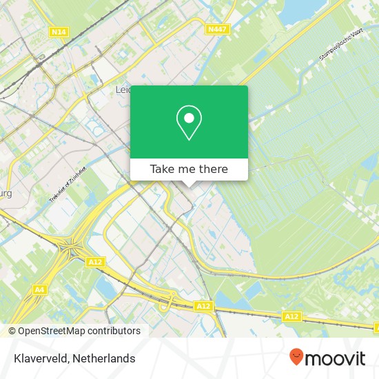 Klaverveld map