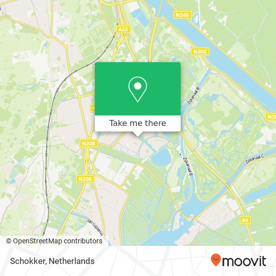 Schokker map