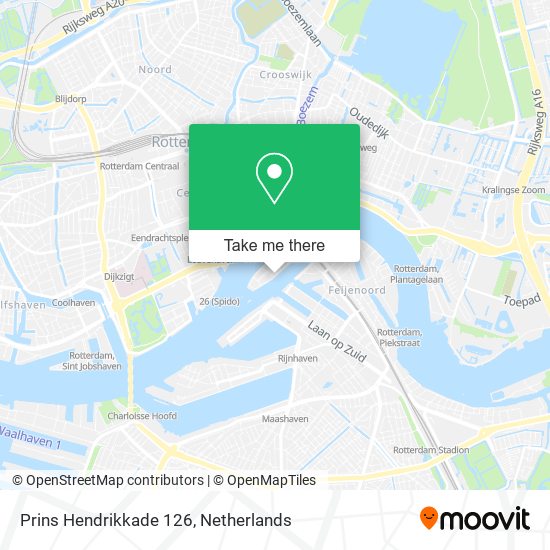 Prins Hendrikkade 126 map