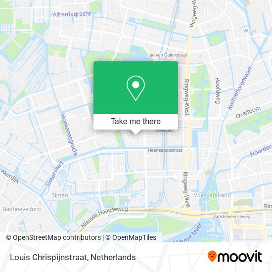 Louis Chrispijnstraat map