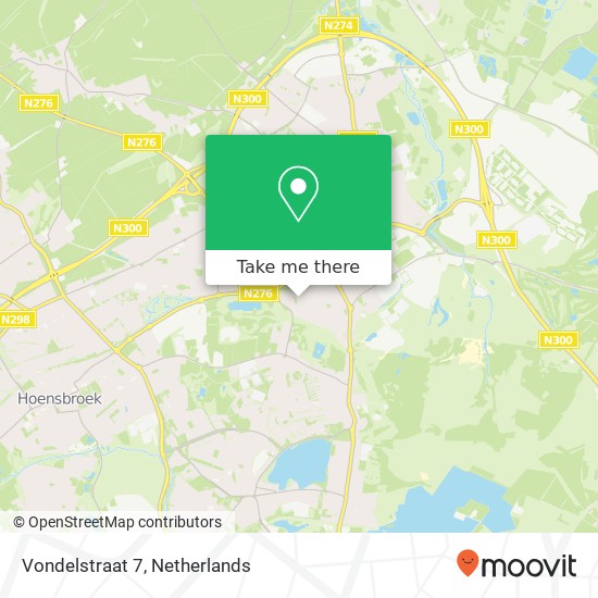 Vondelstraat 7 map