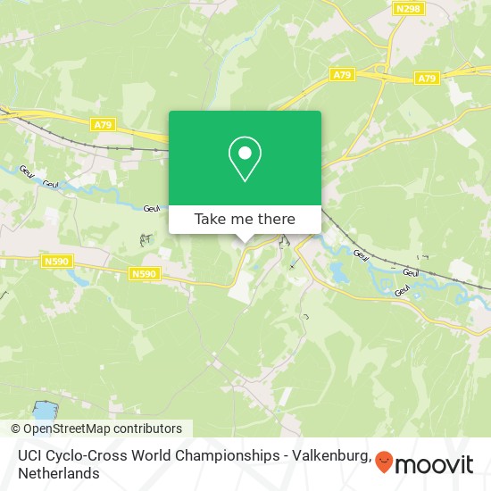 UCI Cyclo-Cross World Championships - Valkenburg Karte