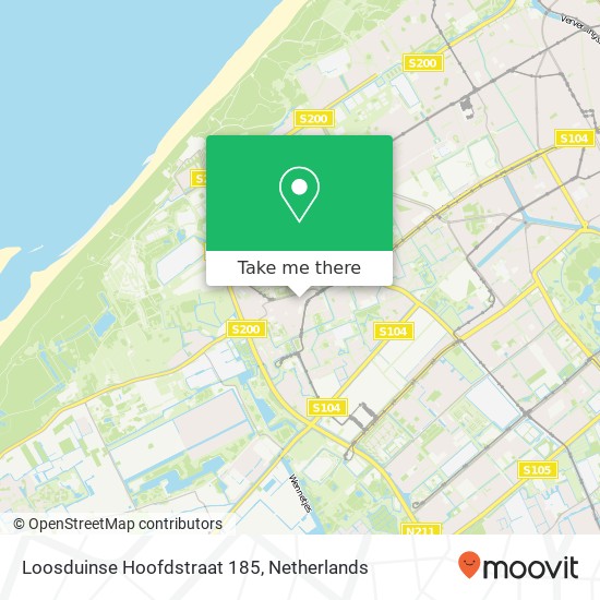 Loosduinse Hoofdstraat 185 map