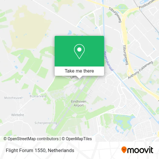 Flight Forum 1550 map