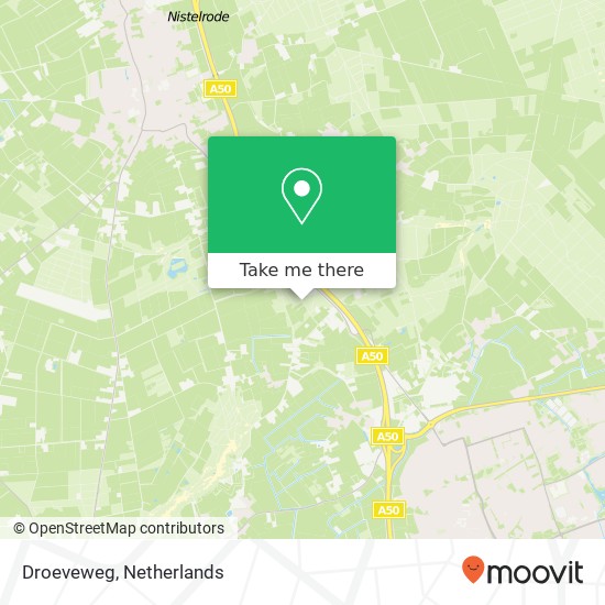 Droeveweg map