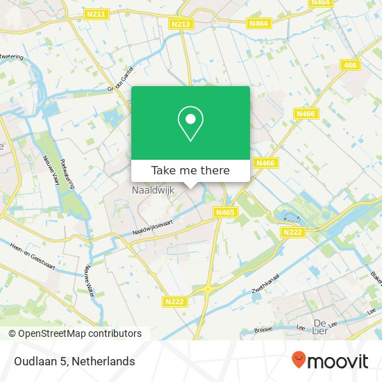 Oudlaan 5 map