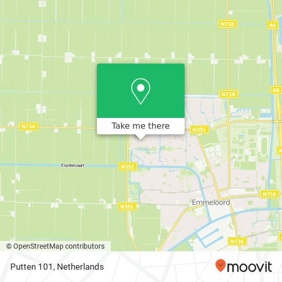 Putten 101 map