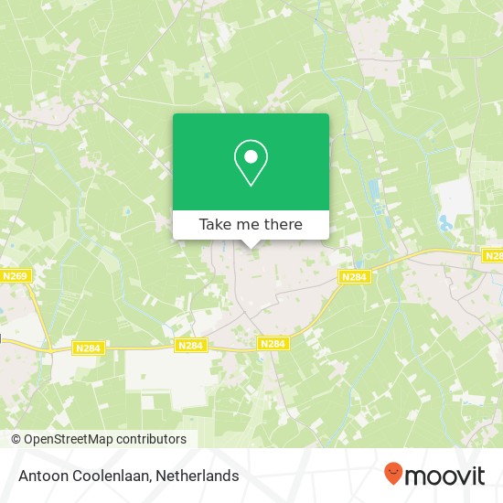 Antoon Coolenlaan map