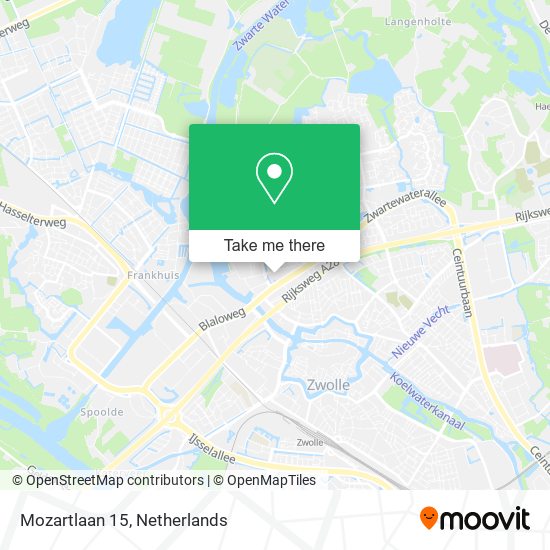 Mozartlaan 15 map