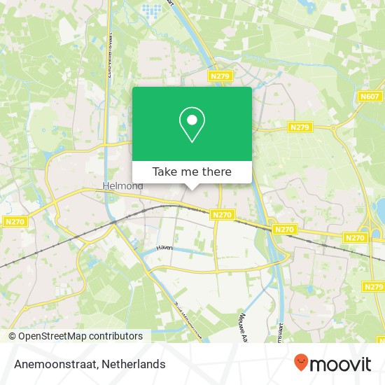 Anemoonstraat map