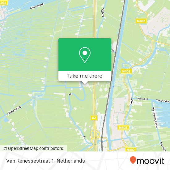 Van Renessestraat 1 map