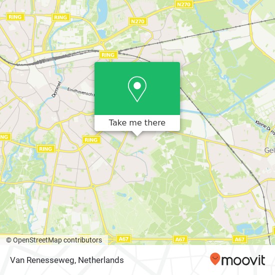 Van Renesseweg map