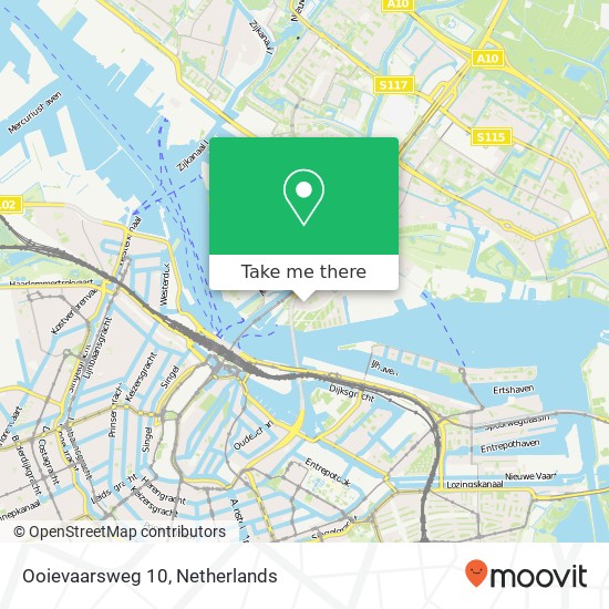 Ooievaarsweg 10 map