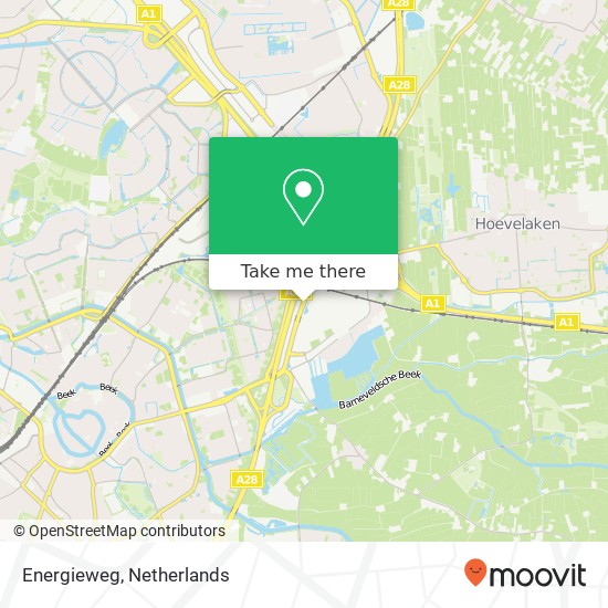 Energieweg map