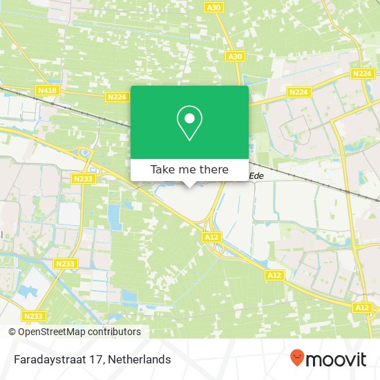 Faradaystraat 17 map