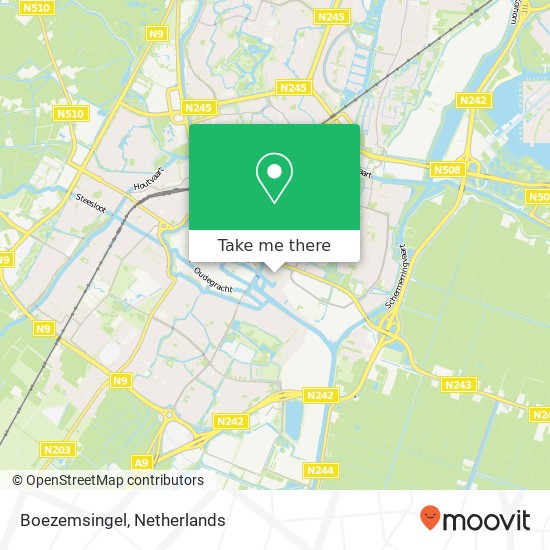 Boezemsingel map