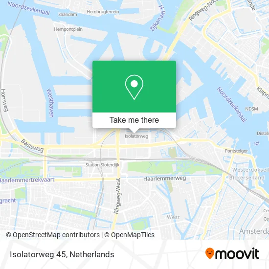 Isolatorweg 45 map