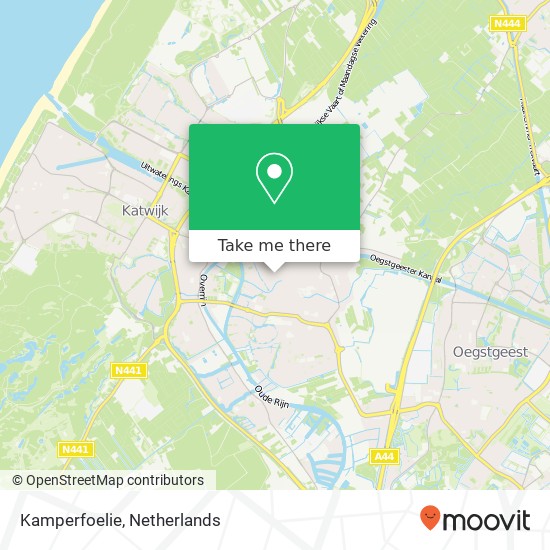 Kamperfoelie map