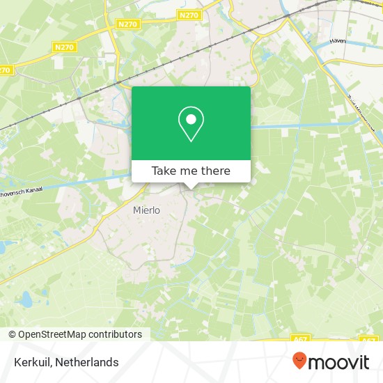 Kerkuil map