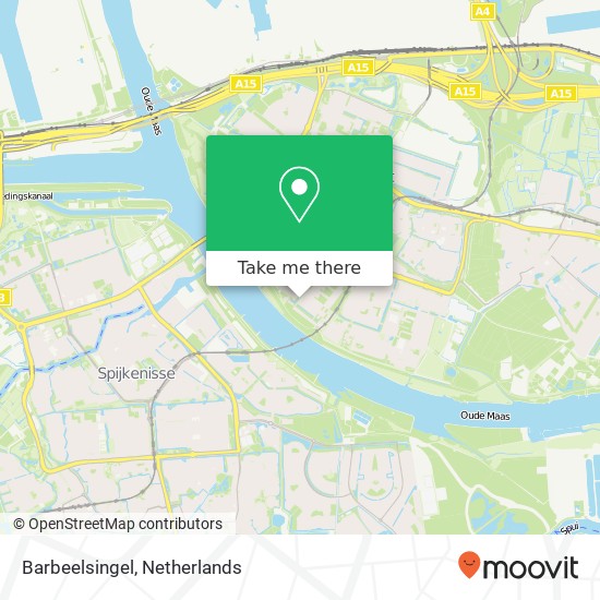 Barbeelsingel map