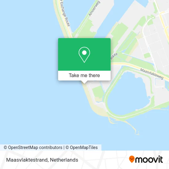 Maasvlaktestrand map