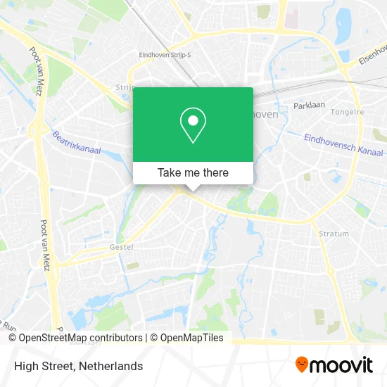 Hoogstraat map