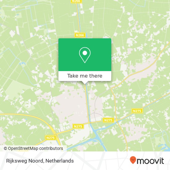 Rijksweg Noord map