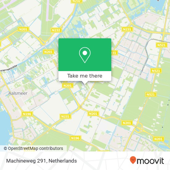 Machineweg 291 map