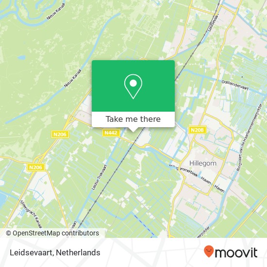 Leidsevaart map