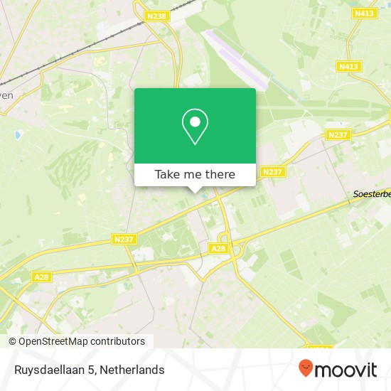 Ruysdaellaan 5 map